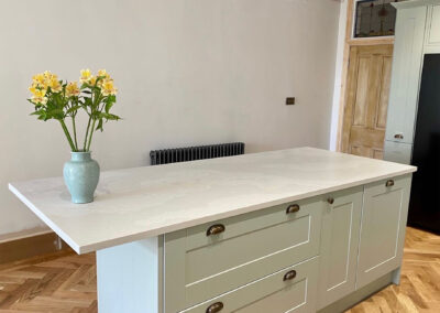 Unistone Olympus White Kitchen Worktops