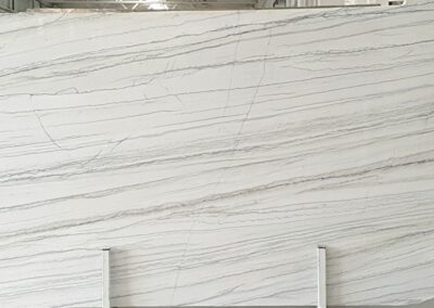 White Macaubas Granite Kitchen Worktops