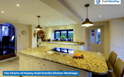 Golden Hues, Timeless Beauty: The Charm of Paisley Gold Granite Kitchen Worktops