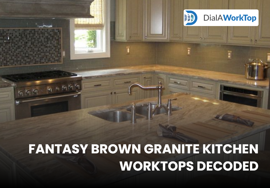Fantasy brown granite kitchen worktops